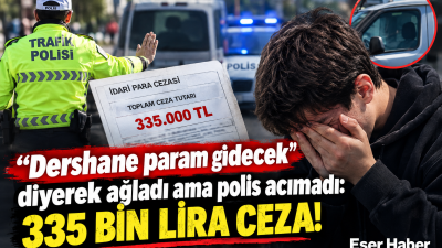 Kayseri’de trafik polisinin dur ihtarına uymayarak hafif ticari araçla kaçtığı