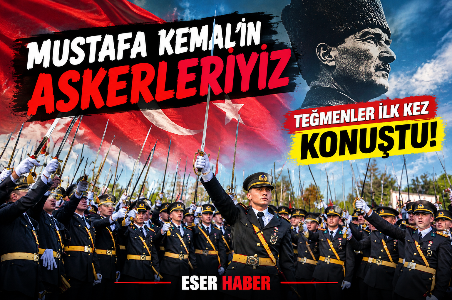 30 Ağustos Zafer Bayramı'nda yapılan Kara Harp Okulu mezuniyetine damga