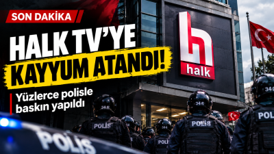 Halk TV’nin İstanbul’daki merkez binasına 14 Ekim sabahı polis operasyonu
