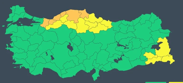 18 İlde Fırtına Alarmı: Hızı 100 Kilometreye Ulaşacak Meteoroloji Genel Müdürlüğü'nün 18 Ekim Pazar günü için yayımladığı hava