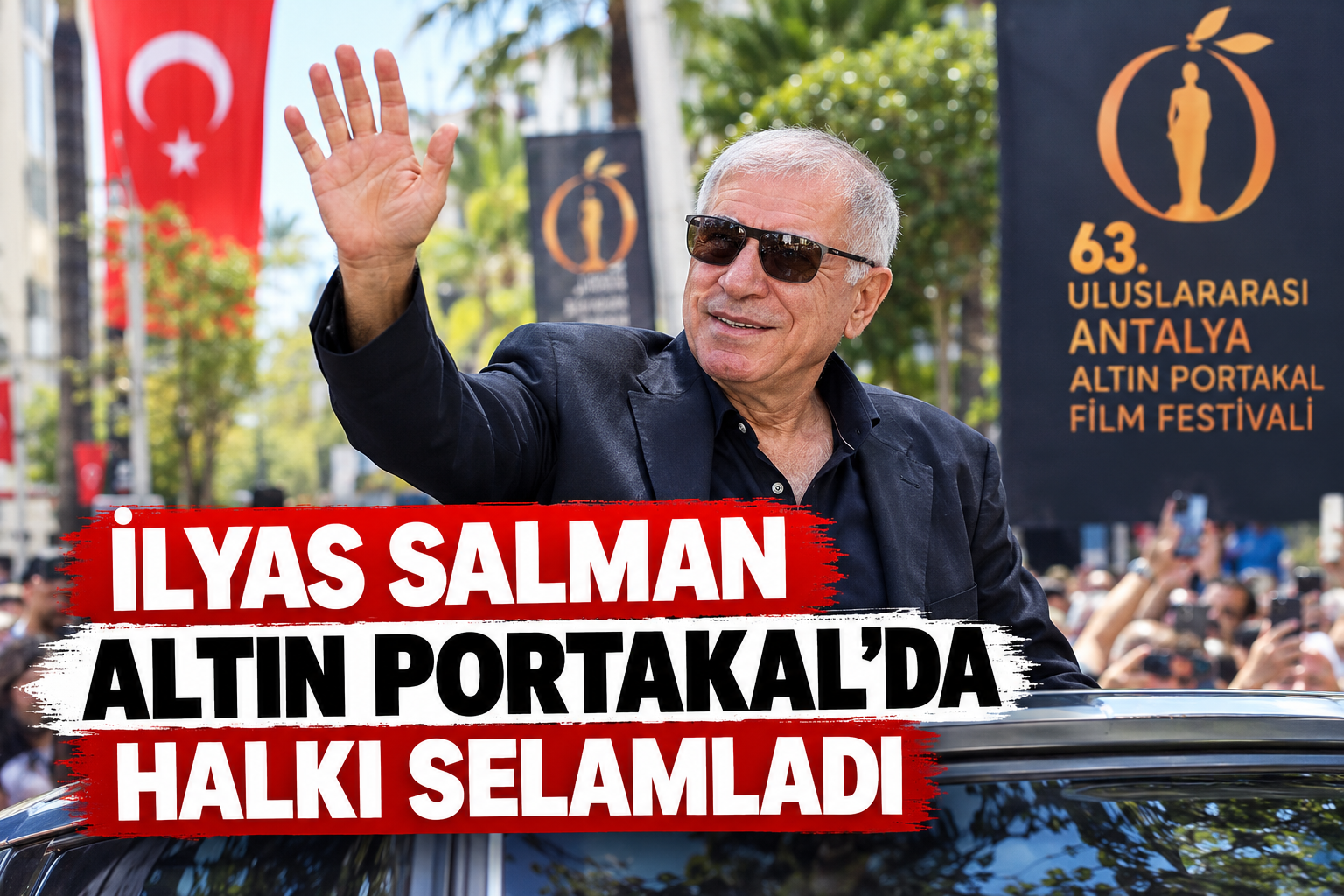 Usta oyuncu İlyas Salman, 63. Uluslararası Antalya Altın Portakal Film